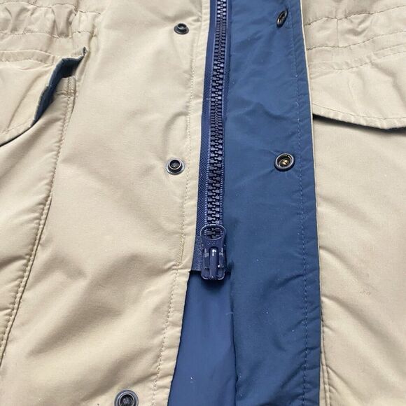 LL Bean Goose Down Gore-Tex Warden's Parka Outdoors Coat Men's Large Workwear - Picture 5 of 16